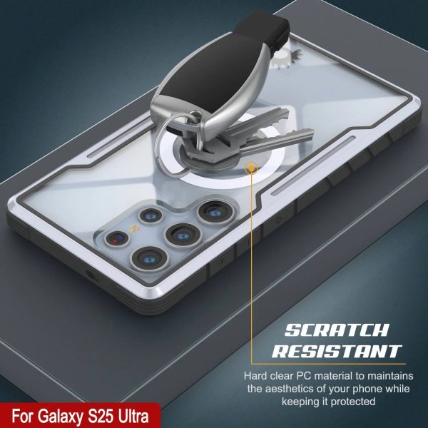 Punkcase S25 Ultra Armor Stealth Case Protective Military Grade Multilayer Cover [White] Online Sale - Image 5