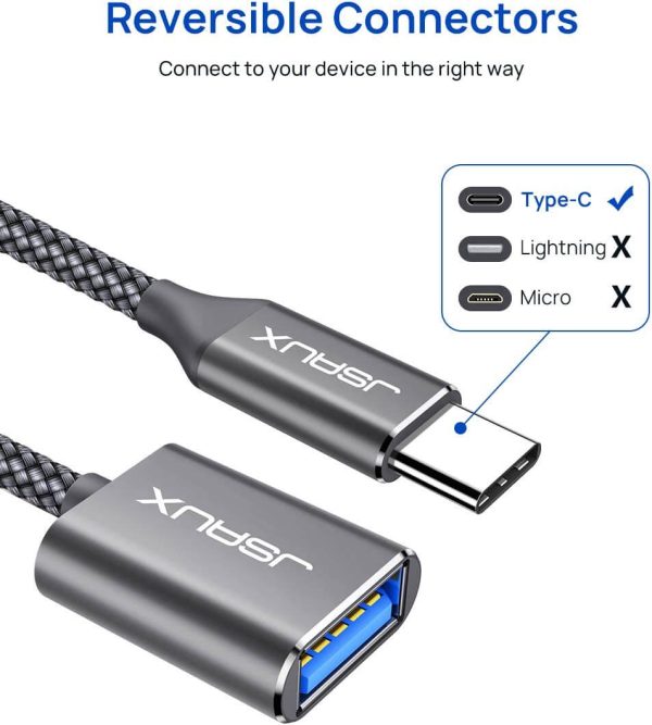 USB-C to USB 3.0 OTG Cable For Discount - Image 3