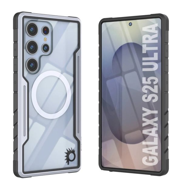Punkcase S25 Ultra Armor Stealth Case Protective Military Grade Multilayer Cover [White] Online Sale