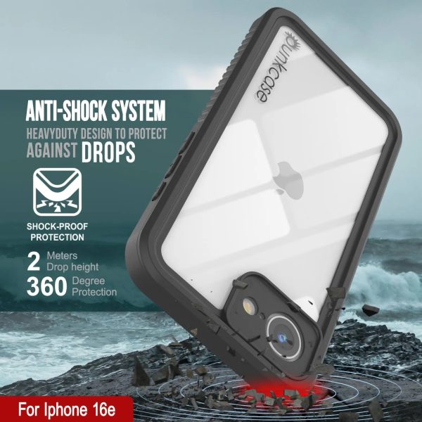 iPhone 16e Waterproof IP68 Case, Punkcase [Teal] [StudStar Series] [Slim Fit] Sale - Image 3