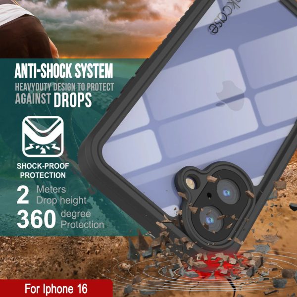 iPhone 16 Waterproof Case, Punkcase [Extreme Series] Armor Cover W  Built In Screen Protector [Yellow] Hot on Sale - Image 2