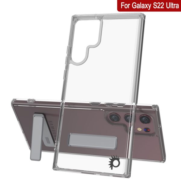 Punkcase Galaxy S22 Ultra Case with Kickstand [Crystal Kickstand Series] [Slim Fit] Online now - Image 4
