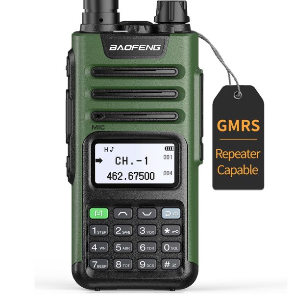 GM-15 PRO 5W GMRS Radio [Long Antenna Set] on Sale