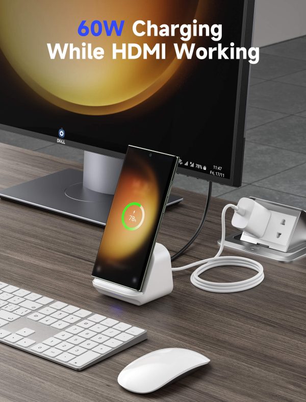USB-C Docking Station with Phone Holder Supply - Image 5