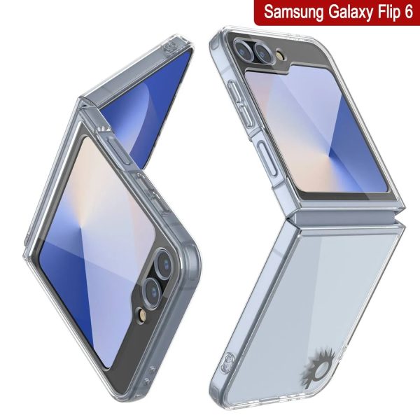 Galaxy Z Flip6 Case [Clear Acrylic Series] [Non-Slip] For Galaxy Z Flip6 [Clear] Online - Image 5