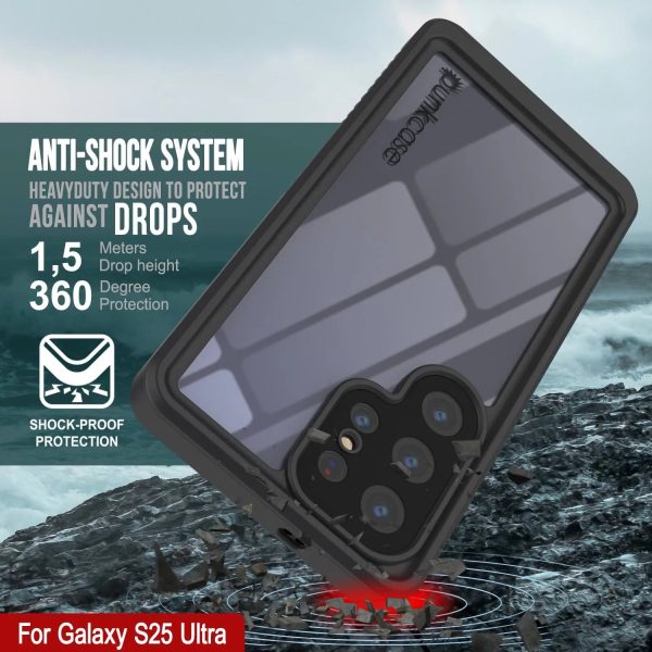 Galaxy S25 Ultra Water  Shockproof [Extreme Series] With Screen Protector Case [Light Green] For Cheap - Image 2