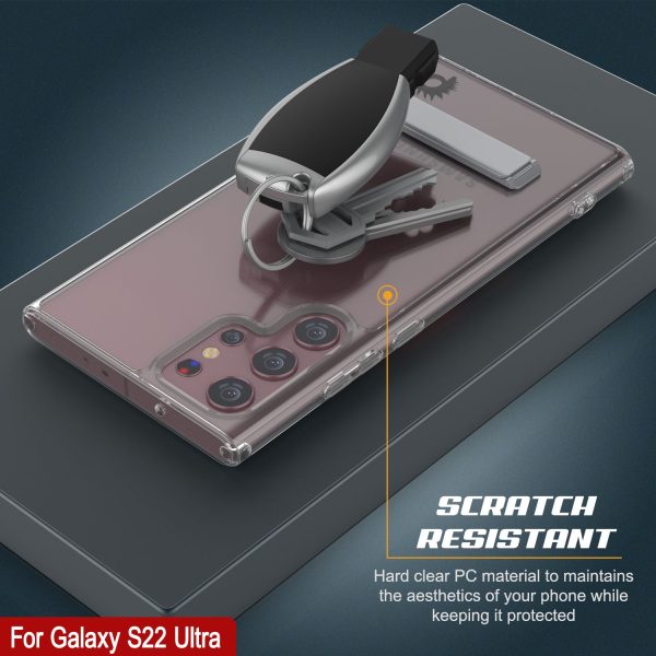 Punkcase Galaxy S22 Ultra Case with Kickstand [Crystal Kickstand Series] [Slim Fit] Online now - Image 5