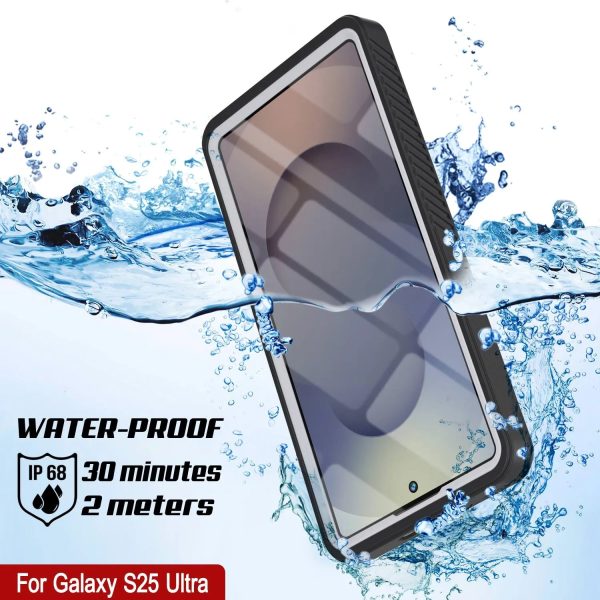 Galaxy S25 Ultra Waterproof Case, Punkcase [Extreme Mag Series] Armor Cover W  Built In Screen Protector [White] For Cheap - Image 3