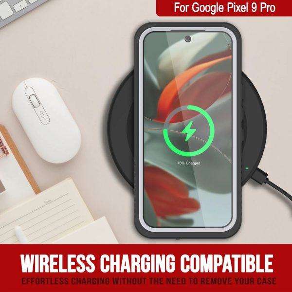 Google Pixel 9 Pro Waterproof Case, Punkcase [Extreme Series] Armor Cover W  Built In Screen Protector [White] For Discount - Image 5